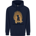 Game of Scones Funny Movie Parody GOT Childrens Kids Hoodie Navy Blue