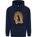 Game of Scones Funny Movie Parody GOT Childrens Kids Hoodie Navy Blue