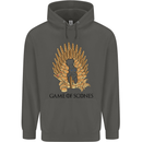 Game of Scones Funny Movie Parody GOT Childrens Kids Hoodie Storm Grey