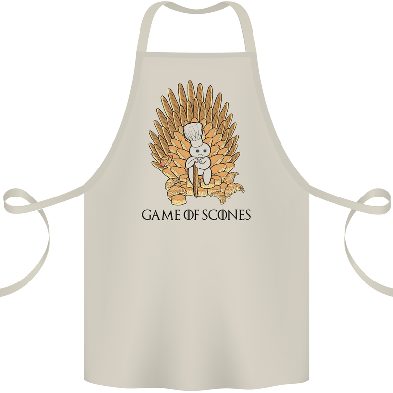 Game of Scones Funny Movie Parody GOT Cotton Apron 100% Organic Natural