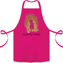 Game of Scones Funny Movie Parody GOT Cotton Apron 100% Organic Pink