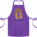 Game of Scones Funny Movie Parody GOT Cotton Apron 100% Organic Purple