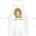 Game of Scones Funny Movie Parody GOT Cotton Apron 100% Organic White
