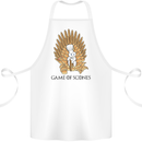 Game of Scones Funny Movie Parody GOT Cotton Apron 100% Organic White