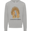 Game of Scones Funny Movie Parody GOT Kids Sweatshirt Jumper Sports Grey