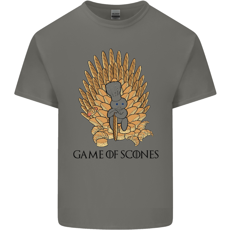 Game of Scones Funny Movie Parody GOT Kids T-Shirt Childrens Charcoal