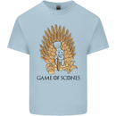 Game of Scones Funny Movie Parody GOT Kids T-Shirt Childrens Light Blue
