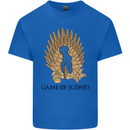 Game of Scones Funny Movie Parody GOT Kids T-Shirt Childrens Royal Blue