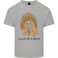 Game of Scones Funny Movie Parody GOT Kids T-Shirt Childrens Sports Grey