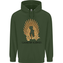 Game of Scones Funny Movie Parody GOT Mens 80% Cotton Hoodie Forest Green