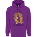 Game of Scones Funny Movie Parody GOT Mens 80% Cotton Hoodie Purple