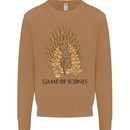 Game of Scones Funny Movie Parody GOT Mens Sweatshirt Jumper Caramel Latte