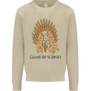 Game of Scones Funny Movie Parody GOT Mens Sweatshirt Jumper Sand