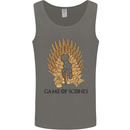 Game of Scones Funny Movie Parody GOT Mens Vest Tank Top Charcoal