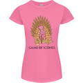 Game of Scones Funny Movie Parody GOT Womens Petite Cut T-Shirt Azalea