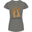 Game of Scones Funny Movie Parody GOT Womens Petite Cut T-Shirt Charcoal