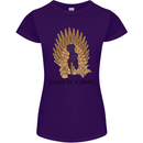 Game of Scones Funny Movie Parody GOT Womens Petite Cut T-Shirt Purple