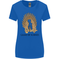 Game of Scones Funny Movie Parody GOT Womens Wider Cut T-Shirt Royal Blue