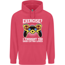 Gamer I Thought Said Extra Lives Gaming Childrens Kids Hoodie Heliconia
