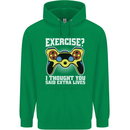 Gamer I Thought Said Extra Lives Gaming Childrens Kids Hoodie Irish Green
