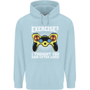 Gamer I Thought Said Extra Lives Gaming Childrens Kids Hoodie Light Blue