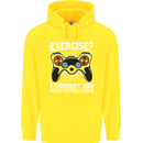 Gamer I Thought Said Extra Lives Gaming Childrens Kids Hoodie Yellow