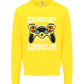 Gamer I Thought Said Extra Lives Gaming Kids Sweatshirt Jumper Yellow