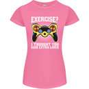 Gamer I Thought Said Extra Lives Gaming Womens Petite Cut T-Shirt Azalea