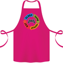 Gamming Eat Sleep Game Repeat Gamer Cotton Apron 100% Organic Pink