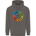 Gamming Eat Sleep Game Repeat Gamer Mens 80% Cotton Hoodie Charcoal