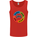 Gamming Eat Sleep Game Repeat Gamer Mens Vest Tank Top Red