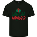 Gangsta Wrapper Funny Christmas Present Kids T-Shirt Childrens Black