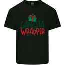 Gangsta Wrapper Funny Christmas Present Kids T-Shirt Childrens Black