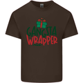 Gangsta Wrapper Funny Christmas Present Kids T-Shirt Childrens Chocolate