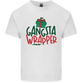 Gangsta Wrapper Funny Christmas Present Kids T-Shirt Childrens White
