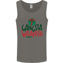 Gangsta Wrapper Funny Christmas Present Mens Vest Tank Top Charcoal