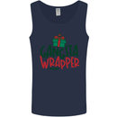 Gangsta Wrapper Funny Christmas Present Mens Vest Tank Top Navy Blue