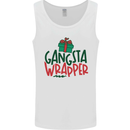 Gangsta Wrapper Funny Christmas Present Mens Vest Tank Top White