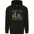 Gardening Fucculent Funny Plant Botanist Childrens Kids Hoodie Black