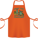Gardening Fucculent Funny Plant Botanist Cotton Apron 100% Organic Orange