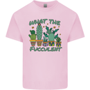 Gardening Fucculent Funny Plant Botanist Kids T-Shirt Childrens Light Pink