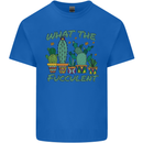 Gardening Fucculent Funny Plant Botanist Kids T-Shirt Childrens Royal Blue