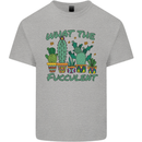 Gardening Fucculent Funny Plant Botanist Kids T-Shirt Childrens Sports Grey