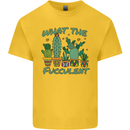 Gardening Fucculent Funny Plant Botanist Kids T-Shirt Childrens Yellow