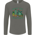 Gardening Fucculent Funny Plant Botanist Mens Long Sleeve T-Shirt Charcoal