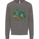 Gardening Fucculent Funny Plant Botanist Mens Sweatshirt Jumper Charcoal