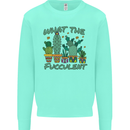 Gardening Fucculent Funny Plant Botanist Mens Sweatshirt Jumper Peppermint