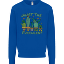 Gardening Fucculent Funny Plant Botanist Mens Sweatshirt Jumper Royal Blue