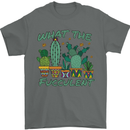Gardening Fucculent Funny Plant Botanist Mens T-Shirt Cotton Gildan Charcoal