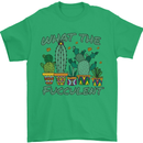 Gardening Fucculent Funny Plant Botanist Mens T-Shirt Cotton Gildan Irish Green
